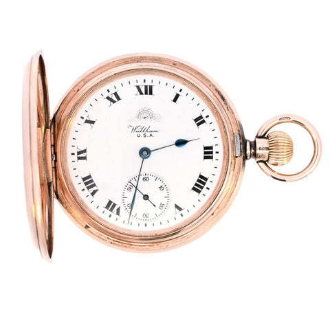 9ct Yellow Gold Chester 1920 Full Hunter Pocket Watch