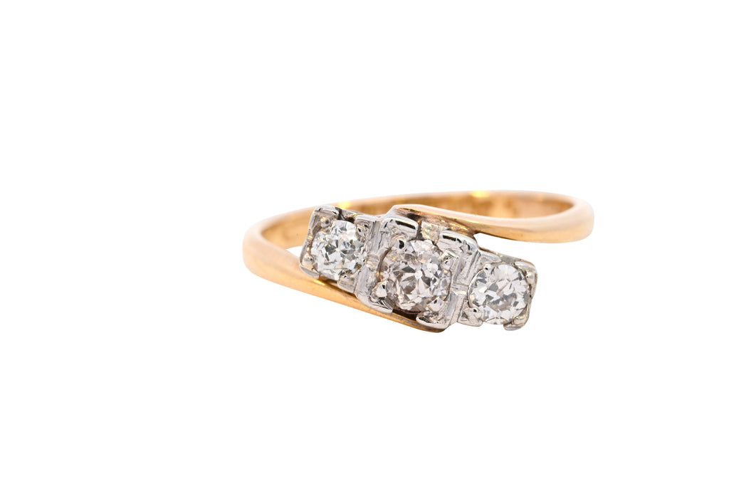Antique 18ct Gold 0.50ct Diamond Ring (SHJ20-214)