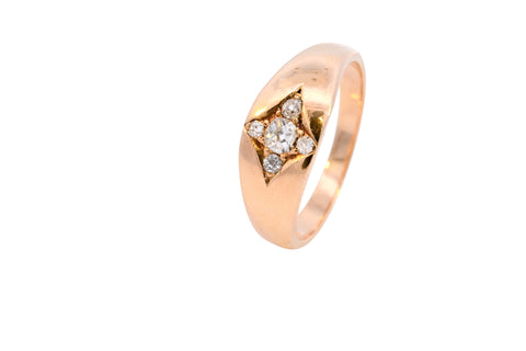 Antique 15ct Gold 0.25ct Diamond Ring (SHJ20-364)