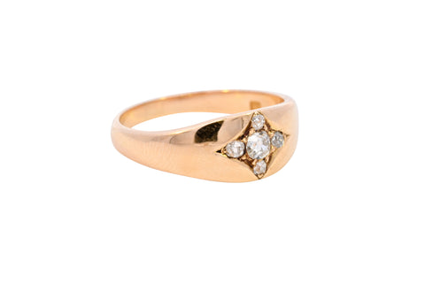 Antique 15ct Gold 0.25ct Diamond Ring (SHJ20-364)