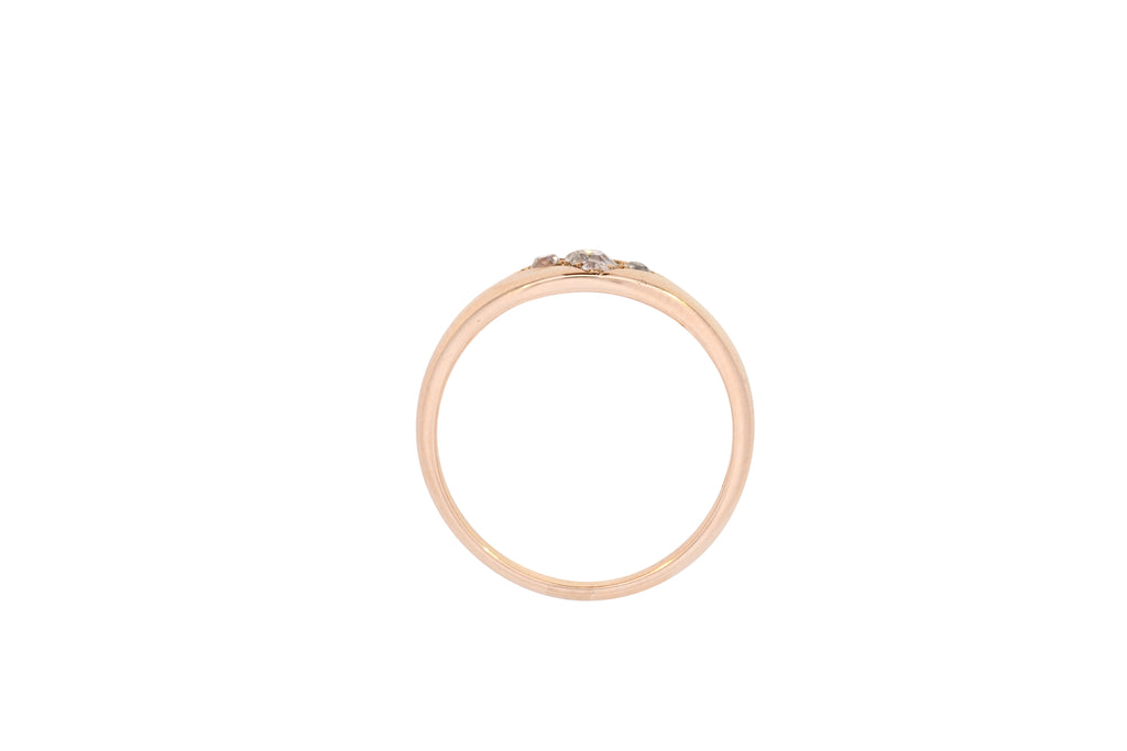 Antique 15ct Gold 0.25ct Diamond Ring (SHJ20-364)