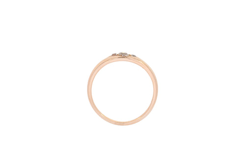 Antique 15ct Gold 0.25ct Diamond Ring (SHJ20-364)