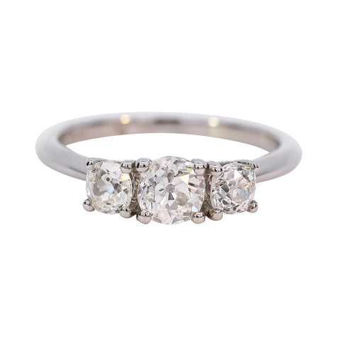 Platinum 1.14ct Diamond 3 Stone Ring (SH22-118)