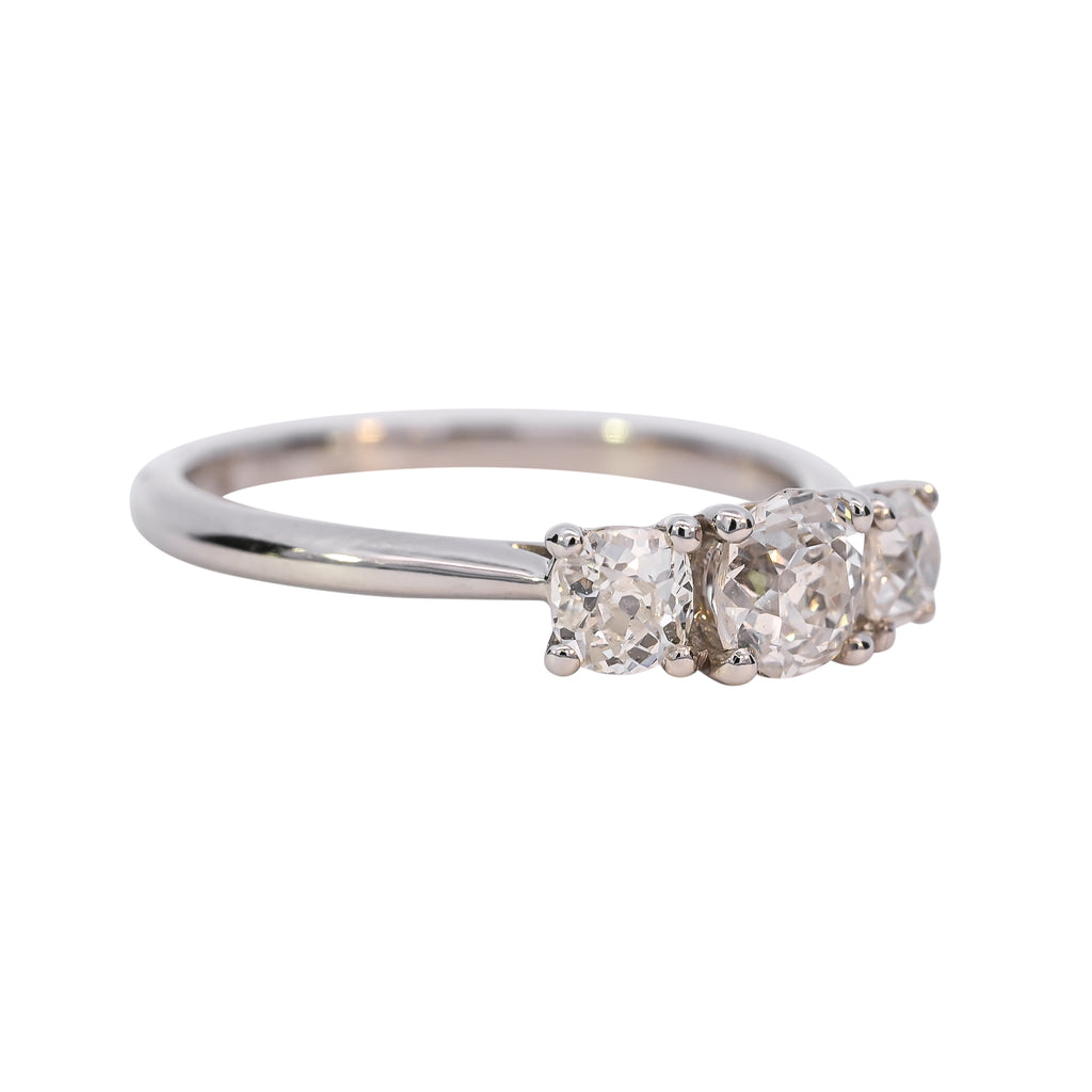 Platinum 1.14ct Diamond 3 Stone Ring (SH22-118)
