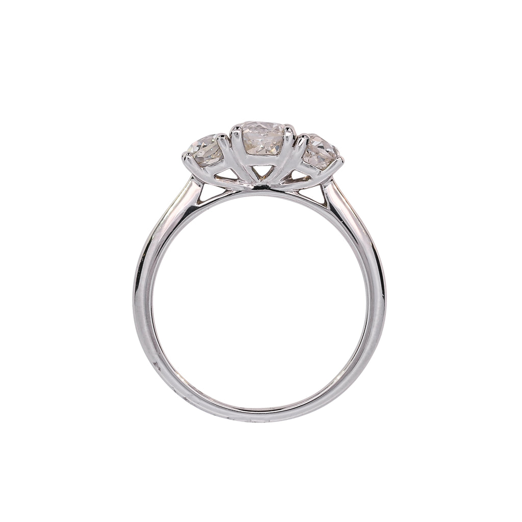 Platinum 1.14ct Diamond 3 Stone Ring (SH22-118)