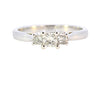 Platinum 0.50ct Princess Cut Diamond Ring (SH22-297)