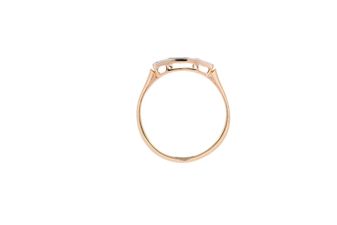 Antique 18ct Gold & Platinum 0.15ct Diamond Ring (SH23-051)
