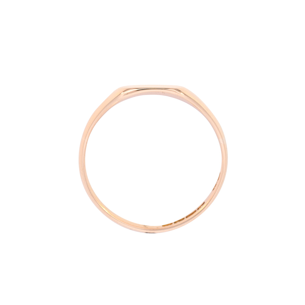 18ct Yellow Gold Birm 1919 Cushion Shaped Signet (SH23-232)