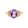 9ct Yellow Gold Amethyst Ring (SH23-310)