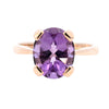 9ct Yellow Gold Amethyst Ring (SH23-368)
