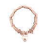 Antique 9ct Gold 3 Bar Gate Bracelet (SH24-060)