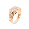9ct Yellow Gold Buckle Ring (SH24-073)