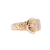 9ct Yellow Gold Buckle Ring (SH24-073)