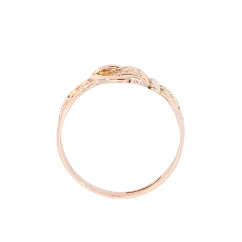 9ct Yellow Gold Buckle Ring (SH24-073)