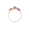 9ct Yellow Gold Ruby & Diamond Ring