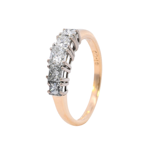 18ct Yellow Gold 1.00ct Diamond Ring (SH24-079)