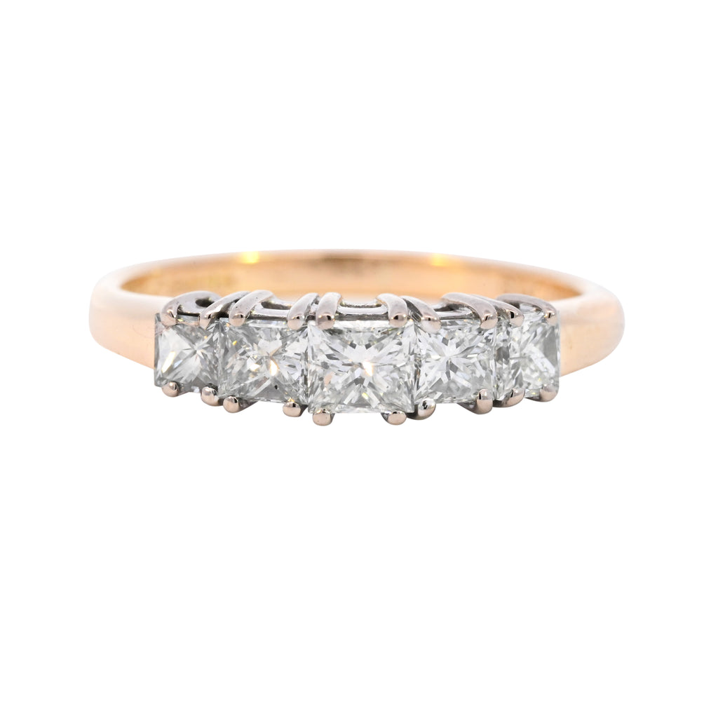 18ct Yellow Gold 1.00ct Diamond Ring (SH24-079)
