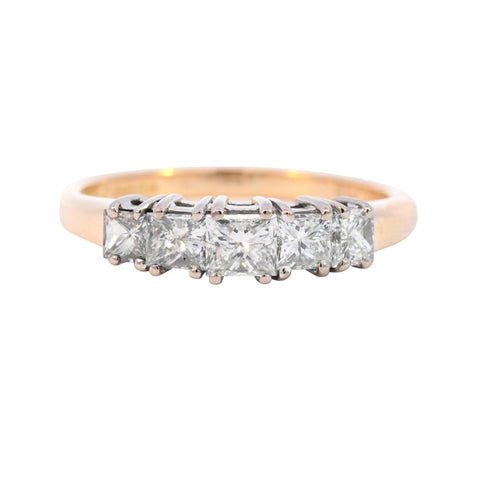 18ct Yellow Gold 1.00ct Diamond Ring (SH24-079)