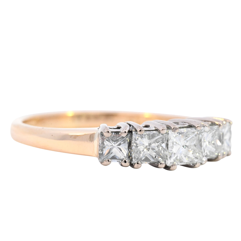 18ct Yellow Gold 1.00ct Diamond Ring (SH24-079)