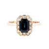 18ct Yellow Gold Sapphire & Diamond Ring (SH24-085)