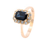 18ct Yellow Gold Sapphire & Diamond Ring (SH24-085)