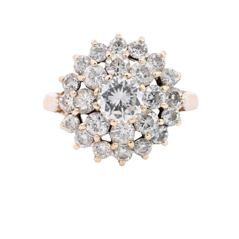 9ct Yellow Gold Cubic Zirconia Ring (SH24-087)
