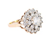 9ct Yellow Gold Cubic Zirconia Ring