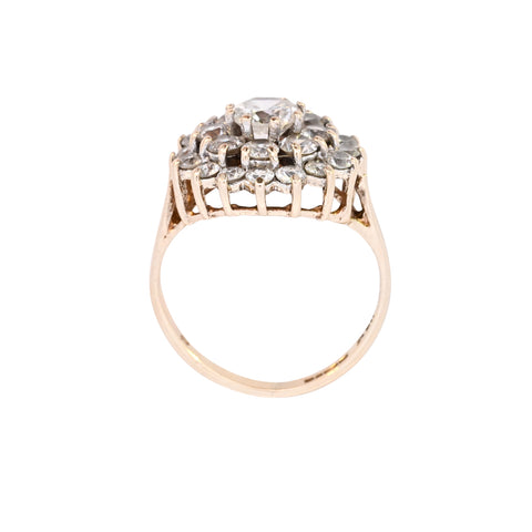 9ct Yellow Gold Cubic Zirconia Ring