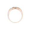 9ct Yellow Gold Multi Stone Band Ring (SH24-095)