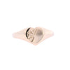 9ct Yellow Gold Birmingham 1978 Heart Signet (SH24-107)