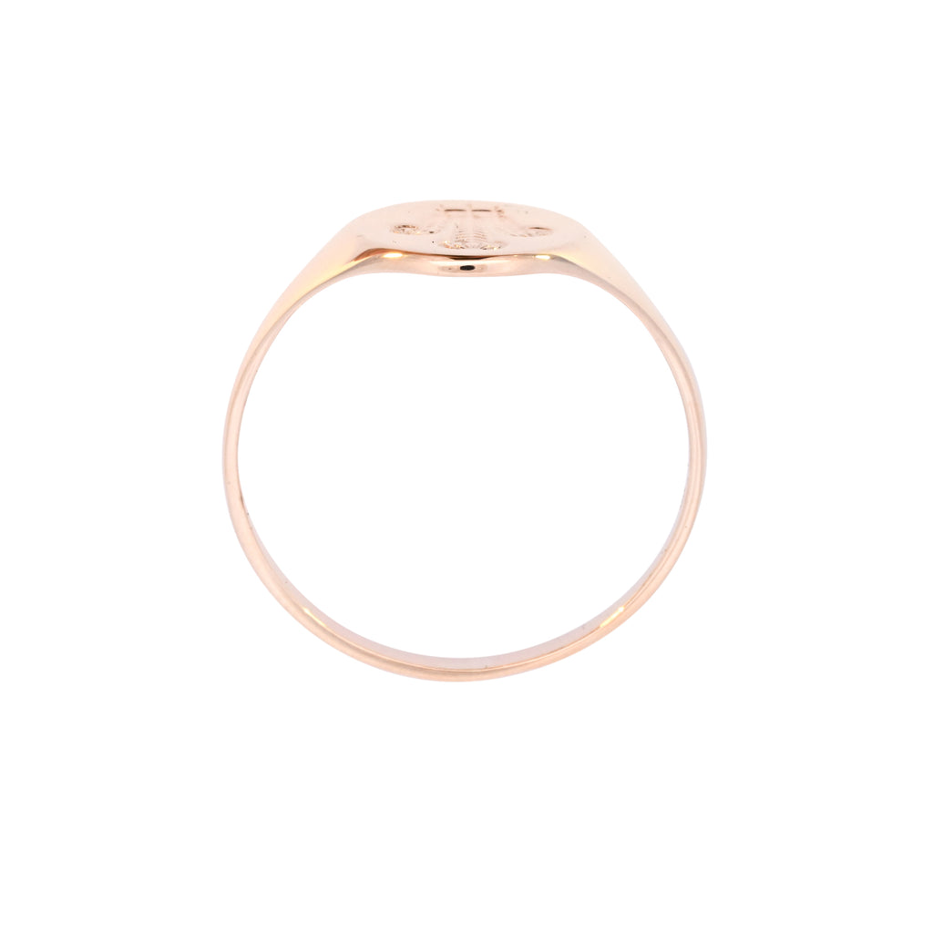 9ct Yellow Gold London 1994 Signet (SH24-153)