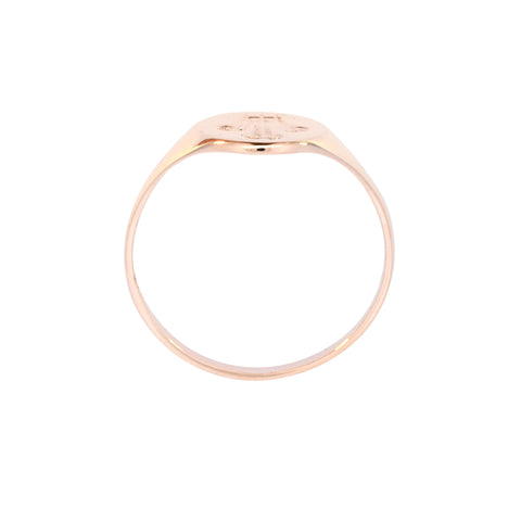 9ct Yellow Gold London 1994 Signet (SH24-153)