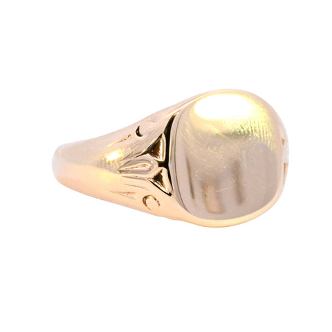 9ct Yellow Gold Birmingham 1967 Signet (SH24-164)