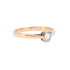 18ct Yellow Gold 0.27ct Diamond Solitaire Ring
