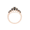 9ct Yellow Gold Sapphire Cluster Ring (SH24-019)