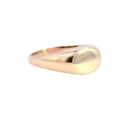9ct Yellow Gold Oval Signet (SH24-194)