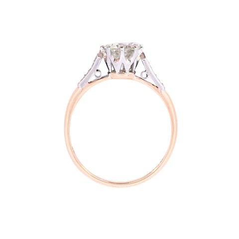 18ct Yellow Gold 1.03ct Diamond Solitaire Ring (SH24-196)