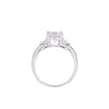 14k White Gold Cubic Zirconia Ring