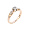 9ct Yellow Gold 0.20ct Diamond Ring (SH24-206)
