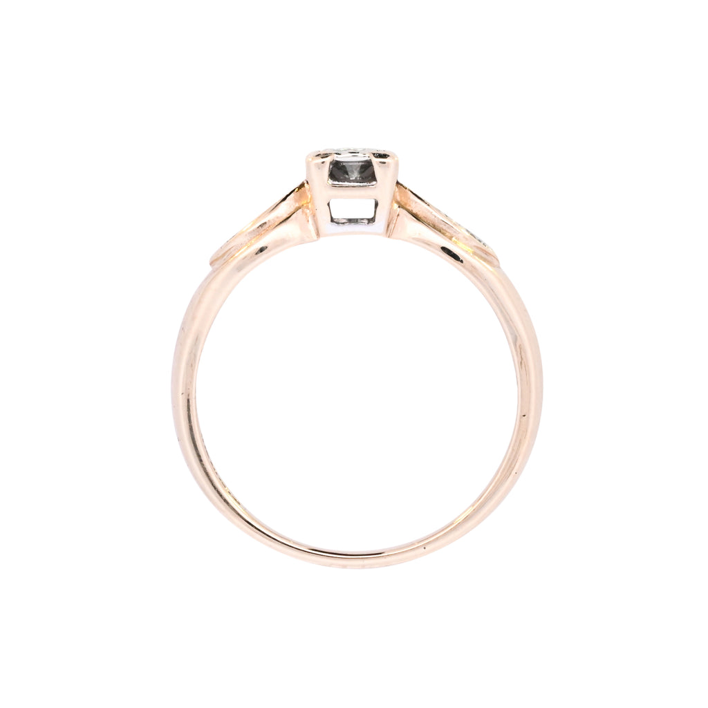 9ct Yellow Gold 0.20ct Diamond Ring (SH24-206)