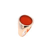 9ct Yellow Gold Carnelian set Signet (SH24-208)
