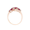 9ct Yellow Gold Ruby & Diamond Ring (SH24-024)