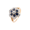 18ct Yellow Gold Sapphire & Diamond Ring (SH24-030)