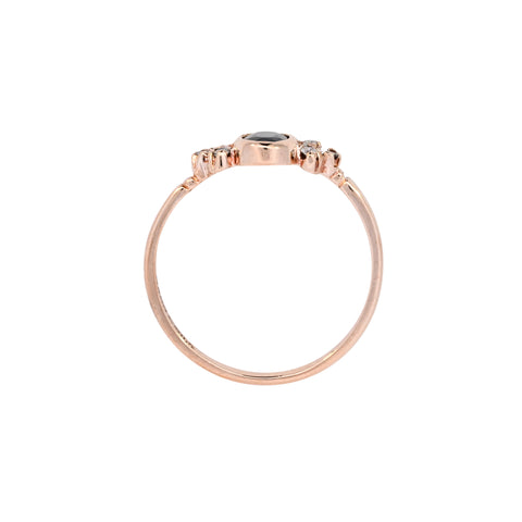 9ct Yellow Gold Sapphire & Diamond Ring (SH24-041)