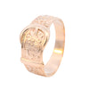9ct Yellow Gold Buckle Ring (SH24-046)