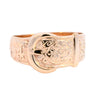9ct Yellow Gold Buckle Ring (SH24-046)