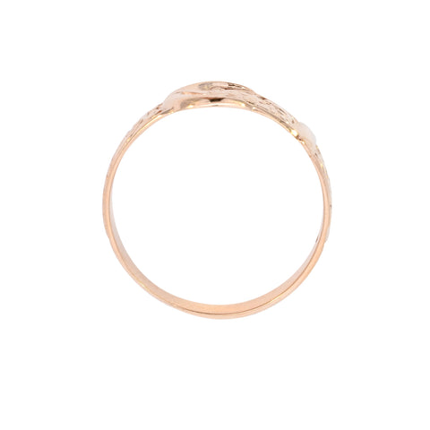 9ct Yellow Gold Buckle Ring (SH24-046)