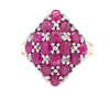 9ct Yellow Gold Ruby & Diamond Ring (SH24-052)