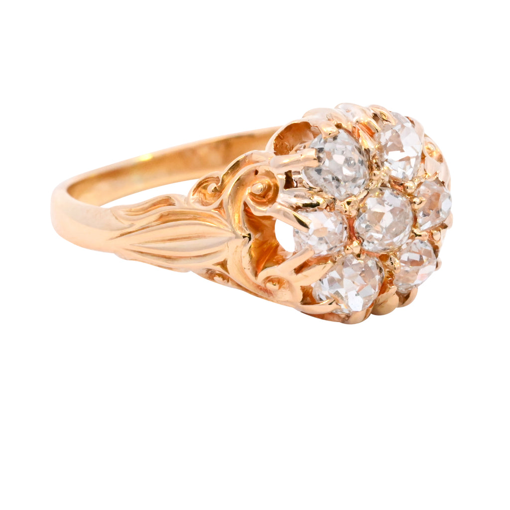 Antique 18ct Gold 1.10ct Diamond Ring (SH24-057)