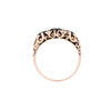 9ct Yellow Gold Green Tourmaline & Diamond Ring (SH24-058)